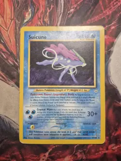 Suicune 27/64 | Neo Revelation Unlimited | Pokemon Non Holo Rare | HP - Image 1