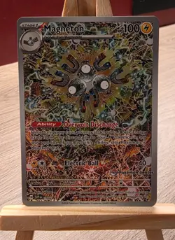 Pokemon TCG Magneton SVP159 Pokemon Center Stamped Promo NM/M - Image 1