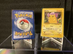 1995-99 Pikachu 58/102 - Shadowless & Base Set LP/MP - Pokemon TCG - Image 2