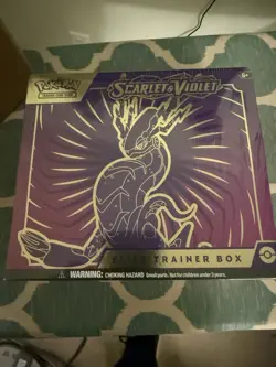 Pokemon TCG Scarlet and Violet Base Elite Trainer Box ETB Miraidon SEALED NEW 820650853418 - Image 1