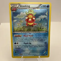 Pokemon TCG Breakpoint Slowking 21/122 Cosmos Holo LP+ Nice SWIRL - Image 1