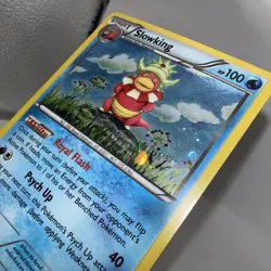 Pokemon TCG Breakpoint Slowking 21/122 Cosmos Holo LP+ Nice SWIRL - Image 3