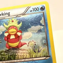 Pokemon TCG Breakpoint Slowking 21/122 Cosmos Holo LP+ Nice SWIRL - Image 4