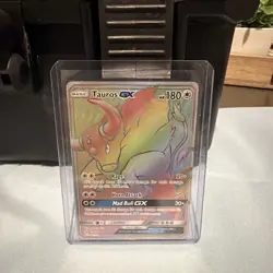 2017 POKEMON SUN & MOON (SM) BASE SET 156/149 TAUROS GX - NM - Image 1