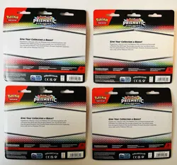 Prismatic Evolutions Eevee 2-pack Blister-Pokemon TCG (Lot of 4) - Image 2