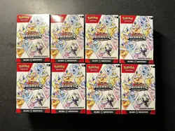 Lot of 8 Pokemon TCG Prismatic Evolutions Booster Bundle Boxes SEALED NEW - Image 1