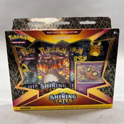 New Pokemon Mad Party Pin Collection Dedenne Shining Fates 820650808685 - Image 1