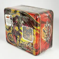 2008 Yugioh 5Ds Red Dragon Archfiend Tin - Factory Sealed - RARE - Image 2