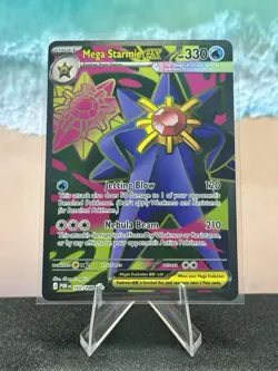 Pokemon Mega Starmie ex ME03: Perfect Order ME03 Ultra Rare Holofoil 102/088 NM - Image 1