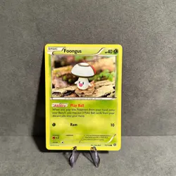 Foongus 12/114 Yuka Morii Pokemon XY Steam Siege Near Mint - Image 1