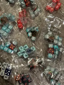 Lot of 148 Pokemon TCG Dice Sets and 137 Condition Markers - Image 3