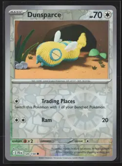 Pokemon TCG Journey Together 120/159 - Dunsparce - Reverse Holo NM - Image 1