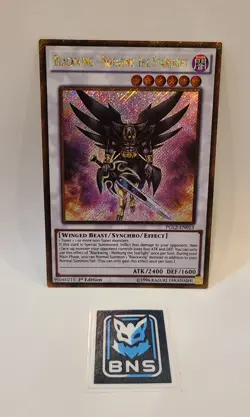 Blackwing - Nothung The Starlight PGL2-EN013 - 1st Edition NM Secret Rare Yugioh - Image 1