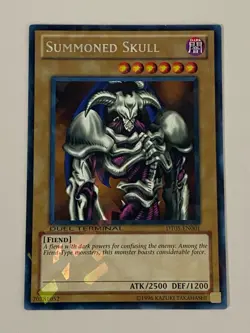 Yugioh - Summoned Skull - Duel Terminal Parallel Rare LP - Free Holographic Card - Image 1