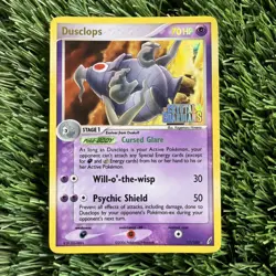 Dusclops Stamped Reverse Holo Rare EX Crystal Guardians 17/100 LP - Image 1