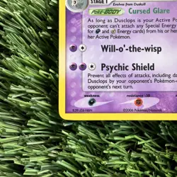 Dusclops Stamped Reverse Holo Rare EX Crystal Guardians 17/100 LP - Image 3