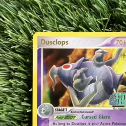 Dusclops Stamped Reverse Holo Rare EX Crystal Guardians 17/100 LP - Image 5