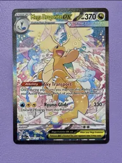 Mega Dragonite EX 290/217 Special Illustration Rare Ascended Heroes Pokemon - Image 1