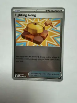 Pokemon Fighting Gong 116/132 Reverse Holo Uncommon ME01 Mega Evolution NM - Image 5