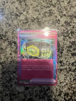 Maximum Belt - SV: Prismatic Evolutions 117/131 - ACE SPEC Rare Pokemon TCG - Image 1