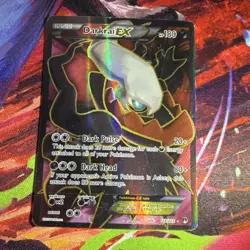 Pokemon TCG Darkrai EX Full Art Breakpoint 118/122 Ultra Rare Holo Basic 180 HP - Image 1