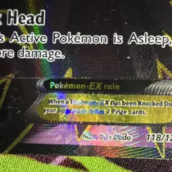 Pokemon TCG Darkrai EX Full Art Breakpoint 118/122 Ultra Rare Holo Basic 180 HP - Image 4