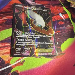 Pokemon TCG Darkrai EX Full Art Breakpoint 118/122 Ultra Rare Holo Basic 180 HP - Image 5