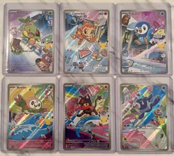 First Partner Illustration Collection Series 1 Alola Set & Sinnoh Set - Image 1