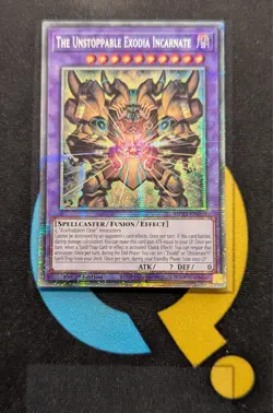 MP25-EN008 The Unstoppable Exodia Incarnate Starlight Rare 1st Edi YuGiOh - Image 1