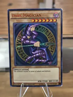 Dark Magician (Original Design) CT13-EN003 2016 Yugioh Mega-Tins (Ultra Rare) - Image 1