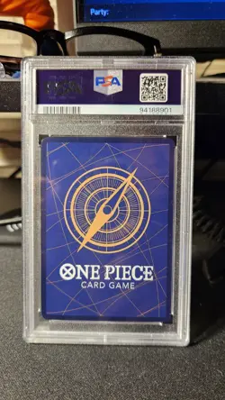Namco 2023 One Piece CCG Monkey D. Luffy ST01-012 Alt Art Foil Super Rare PSA 10 - Image 2