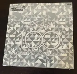 New Sealed Weiss Schwarz Japan Disney 100 Years of Wonder Booster Box - Image 1