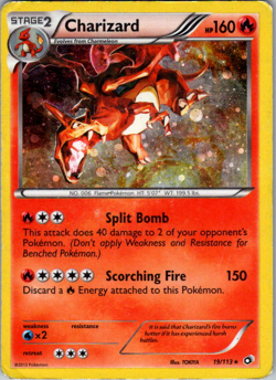 Pokemon TCG Charizard 19/113 Cosmos Holo – Legendary Treasures - Image 1