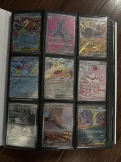 Pokemon Card Binder Collection 360 cards / IR EX Reverse Holo / Meowth Gengar - Image 1