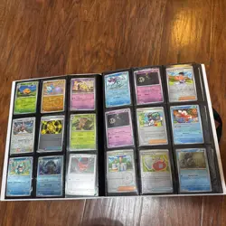 Pokemon Card Binder Collection 360 cards / IR EX Reverse Holo / Meowth Gengar - Image 3