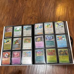 Pokemon Card Binder Collection 360 cards / IR EX Reverse Holo / Meowth Gengar - Image 4