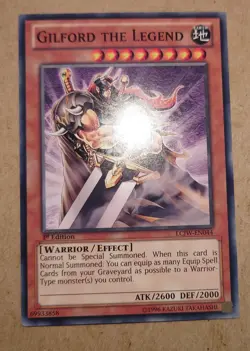 LCJW-EN044 Gilford The Legend Common 1st Edition Yugioh Card - Image 1