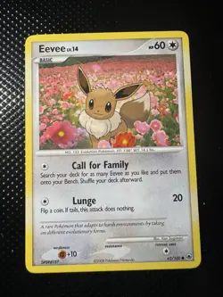 Pokemon TCG Eevee (62) 62/100 Majestic Dawn Common card Normal - Image 1