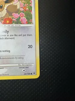 Pokemon TCG Eevee (62) 62/100 Majestic Dawn Common card Normal - Image 4