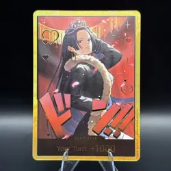 DON!! Card (Boa Hancock)(Gold) One Piece Heroines Edition Foil EB03 - Image 1