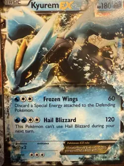 Pokemon TCG 3 Card Lot - White Kyurem EX, Kyurem EX, Black Kyurem EX Holo - Image 3