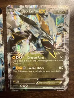 Pokemon TCG 3 Card Lot - White Kyurem EX, Kyurem EX, Black Kyurem EX Holo - Image 4