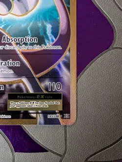 Pokemon Mewtwo EX Full Art Ultra Rare Card XY Evolutions 103/108 NM Condition - Image 5