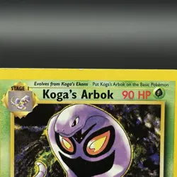 Koga's Arbok- 25/132 - Pokemon Gym Challenge Unlimited Rare Card WOTC LP - Image 2
