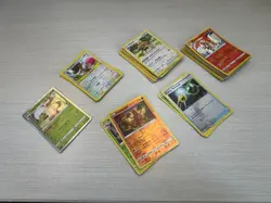 Lot of 51 Yellow Boarder Pokemon Reverse and Reverse Halo Cards NM - Bulk - Image 2