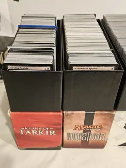Magic the Gathering Card Collection With MTG Boxes - Image 2