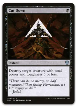 Cut Down #89 (NM) Dominaria United DMU Magic MTG - Image 1