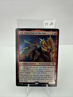 Inti, Seneschal of the Sun (Foil) - LCI - Rare - MTG Magic 0156 NM - Image 3