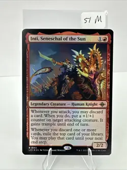 Inti, Seneschal of the Sun (Foil) - LCI - Rare - MTG Magic 0156 NM - Image 4