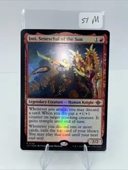 Inti, Seneschal of the Sun (Foil) - LCI - Rare - MTG Magic 0156 NM - Image 5